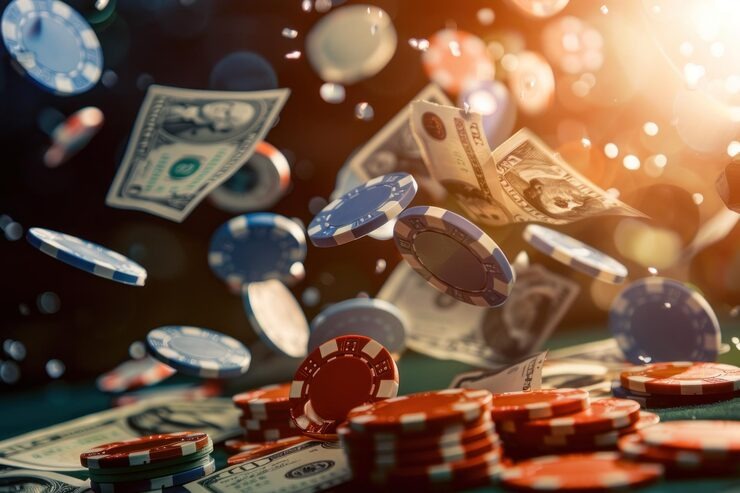 nowgoal888 live baccarat table on mobile phone showing balance in Indonesian Rupiah